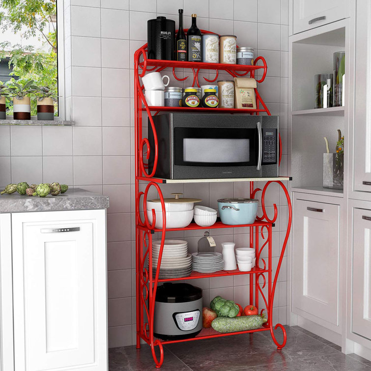 Winston Porter Altringham 27.56'' Iron Standard Baker's Rack with